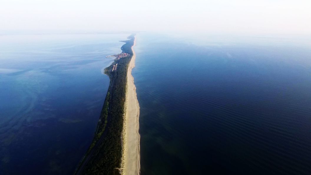 Poľsko, polostrov Hel blízo Kužnice - Poland, Hel peninsula, near Kužnica village  2018